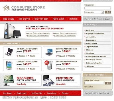 電子產(chǎn)品網(wǎng)頁(yè)模版圖片素材 網(wǎng)頁(yè)設(shè)計(jì)的核心要素與視覺(jué)構(gòu)建